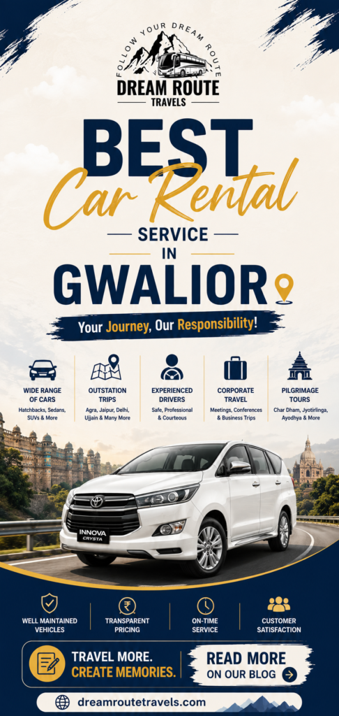 car rental service in gwalior